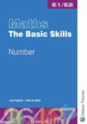 Maths the Basic Skills Number Worksheet Pack E1/E2 - Book