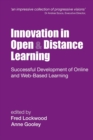 INNOVATION IN OPEN & DISTANCE LEARNING: SUCCESSFU - Book