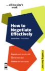 How to Negotiate Effectively - eBook