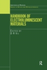 Handbook of Electroluminescent Materials - Book