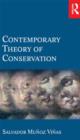 Contemporary Theory of Conservation - Book