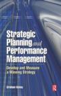 Strategic Planning and Performance Management - Book