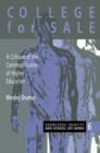 College For Sale : A Critique of the Commodification of Higher Education - Book