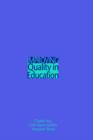 Improving Quality in Education - Book