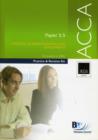 ACCA Paper 3.5 Strategic Business Planning and Development : Practice and Revision Kit - Book