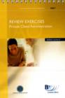 IAQ Technical - Private Client Admin : Review Exercises - Book
