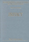 Privacy - Book