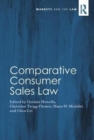 Comparative Consumer Sales Law - Book