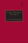 Legal Treatises : Essential Works for the Study of Early Modern Women: Series III, Part One, Volume 2 - Book