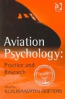 Aviation Psychology: Practice and Research - Book