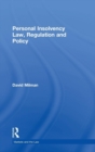 Personal Insolvency Law, Regulation and Policy - Book