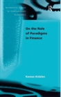 On the Role of Paradigms in Finance - Book