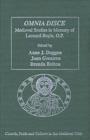 Omnia disce – Medieval Studies in Memory of Leonard Boyle, O.P. - Book