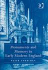 Monuments and Memory in Early Modern England - Book
