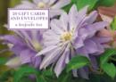 Tin Box of 20 Gift Cards and Envelopes: Clematis - Book