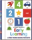 Early Learning - 6 First Word Books For Boys - Book