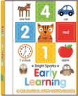 Early Learning - 6 Colourful First Word Books - Book