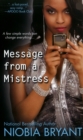 Message From A Mistress : The Mistress Series - Book