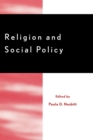 Religion and Social Policy - Book
