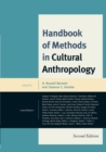 Handbook of Methods in Cultural Anthropology - Book