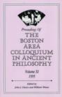 Proceedings of the Boston Area Colloquium in Ancient Philosophy : Volume XI (1995) - Book