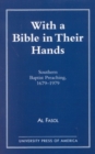 With A Bible In Their Hands - Book