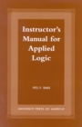 Instructor's Manual for Applied Logic - Book