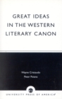 Great Ideas in the Western Literary Canon - Book