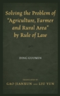 Solving the Problem of "Agriculture, Farmer, and Rural Area" by Rule of Law - eBook