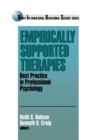 Empirically Supported Therapies : Best Practice in Professional Psychology - Book