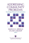 Addressing Community Problems : Psychological Research and Interventions - Book
