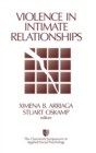 Violence in Intimate Relationships - Book
