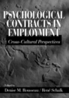 Psychological Contracts in Employment : Cross-National Perspectives - Book