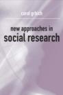 New Approaches in Social Research - Book