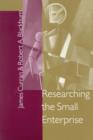 Researching the Small Enterprise - Book