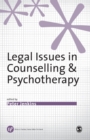 Legal Issues in Counselling & Psychotherapy - Book