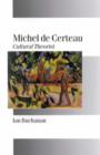 Michel De Certeau : Cultural Theorist - Book