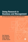 Doing Research in Business and Management : An Introduction to Process and Method - Book