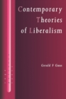 Contemporary Theories of Liberalism : Public Reason as a Post-Enlightenment Project - Book
