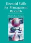 Essential Skills for Management Research - Book