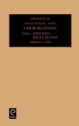 Advances in Industrial and Labor Relations - Book