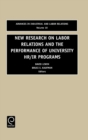 New Research on Labor Relations and the Performance of University HR/IR Programs - Book