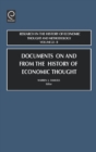 Documents on and from the History of Economic Thought - Book