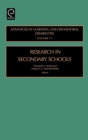 Research in Secondary Schools - Book