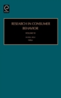 Research in Consumer Behavior - Book