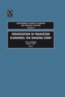 Privatization in Transition Economies : The Ongoing Story - Book