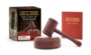 Law & Order: Mini Gavel Set with Sound - Book