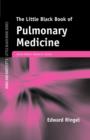 Little Black Book Of Pulmonary Medicine - Book