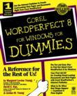 Wordperfect 8 for Windows For Dummies - Book