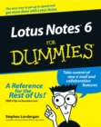 Lotus Notes 6 For Dummies - Book